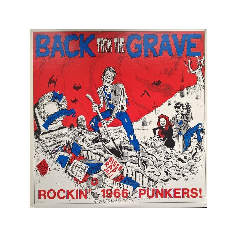 Various ‎– Back From The Grave Volume One Lp Vinyl Gatefold Sleeve