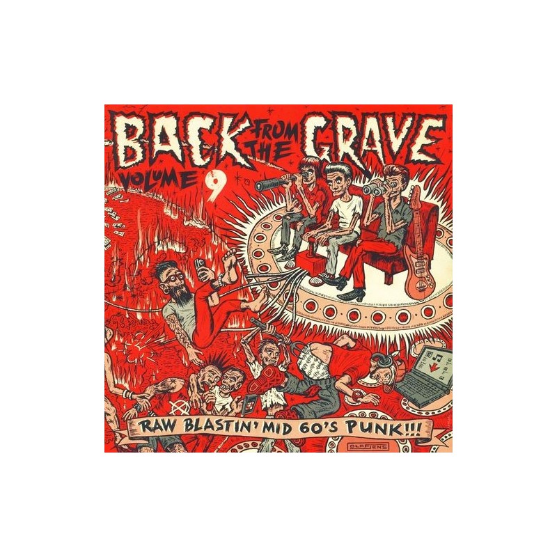 Various ‎– Back From The Grave Volume 9 Lp Vinilo Portada Gatefold"