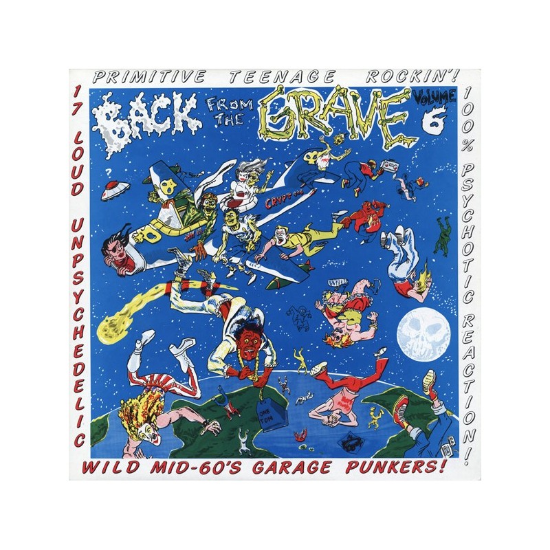 Various ‎– Back From The Grave Volume 6 Lp Vinyl Gatefold Sleeve