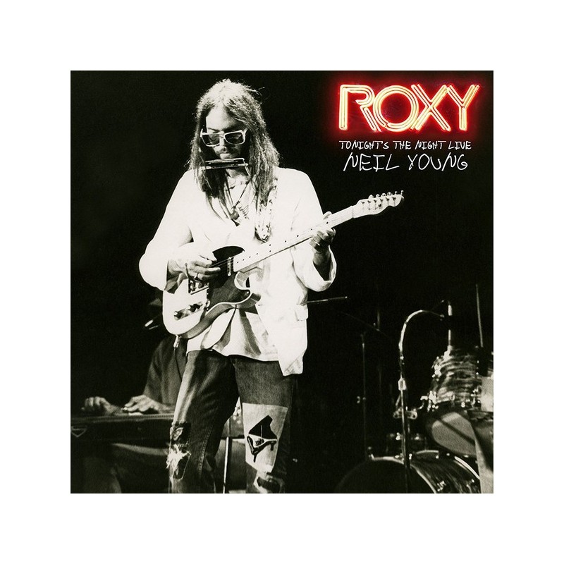 Neil Young - Roxy Tonight's The Night Live 2 Lp Double Vinyl Gatefold Sleeve