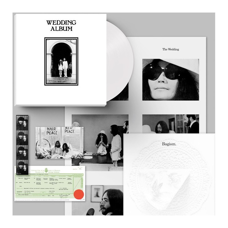 John Lennon & Yoko Ono ‎– Wedding Album Box Set Lp Vinilo Blanco Edición Limitada