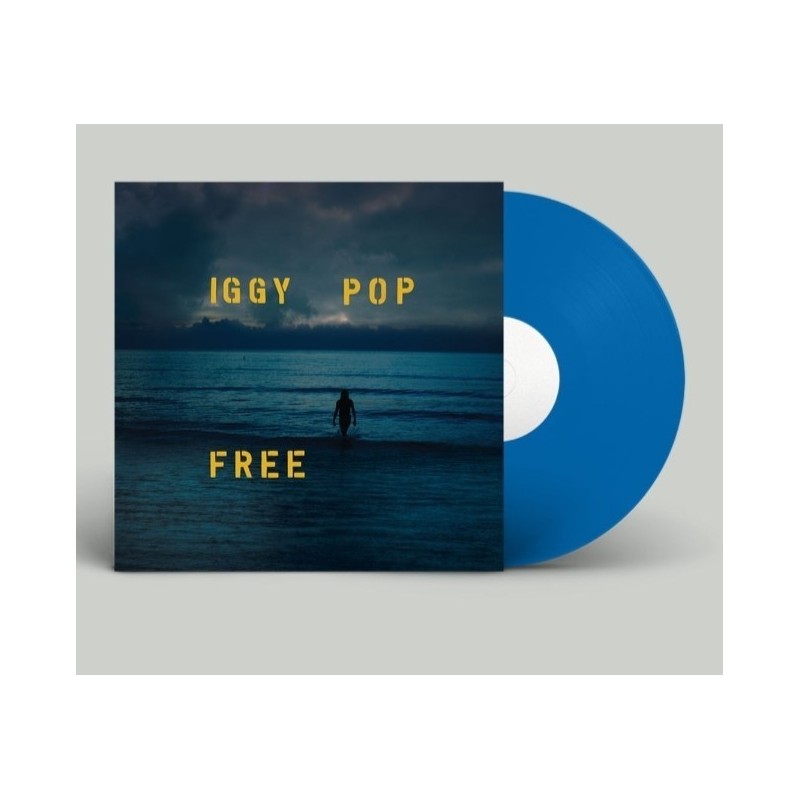 Iggy Pop - Free Lp Vinilo Azul Edición Limitada Pre Pedido