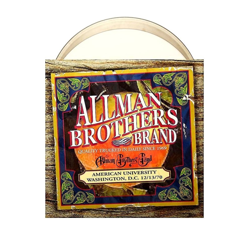 Allman Brothers - American University Washington 2 Lp Doble Vinilo De Color Edición Limitada