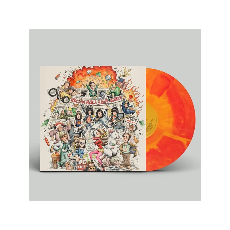 Various – Rock 'N' Roll High School Lp Tri Color Vinyl Limited Edition