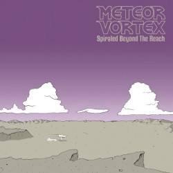 Meteor Vortex ‎– Spiraled Beyond The Reach Lp Purple/White Vinyl Limited Edition Of  200 Copies