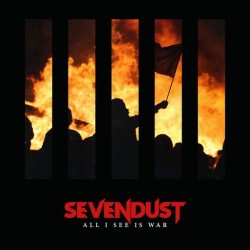 Sevendust ‎– All I See Is War Lp Vinilo De Color Primera Edición Limitada