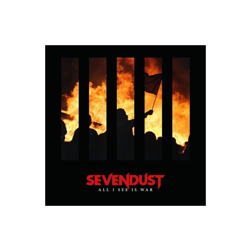 Sevendust ‎– All I See Is War Lp Vinil De Color Primera Edició Limitada