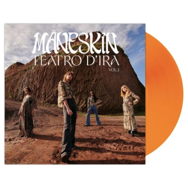 Måneskin ‎– Teatro D'Ira - Vol.I Lp Orange Vinyl Limited Edition