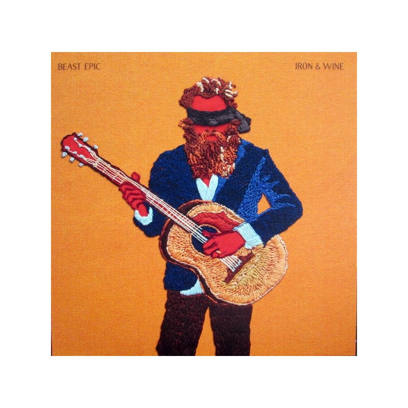 Iron And Wine ‎– Beast Epic 2 Lp Deluxe Edition Blue And Red Color Vinyl