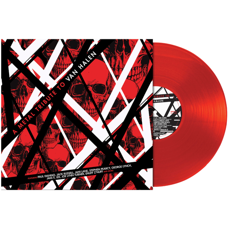 Various - A Metal Tribute To Van Halen Lp Vinilo de Color Edición Limitada  Cleopatra Records