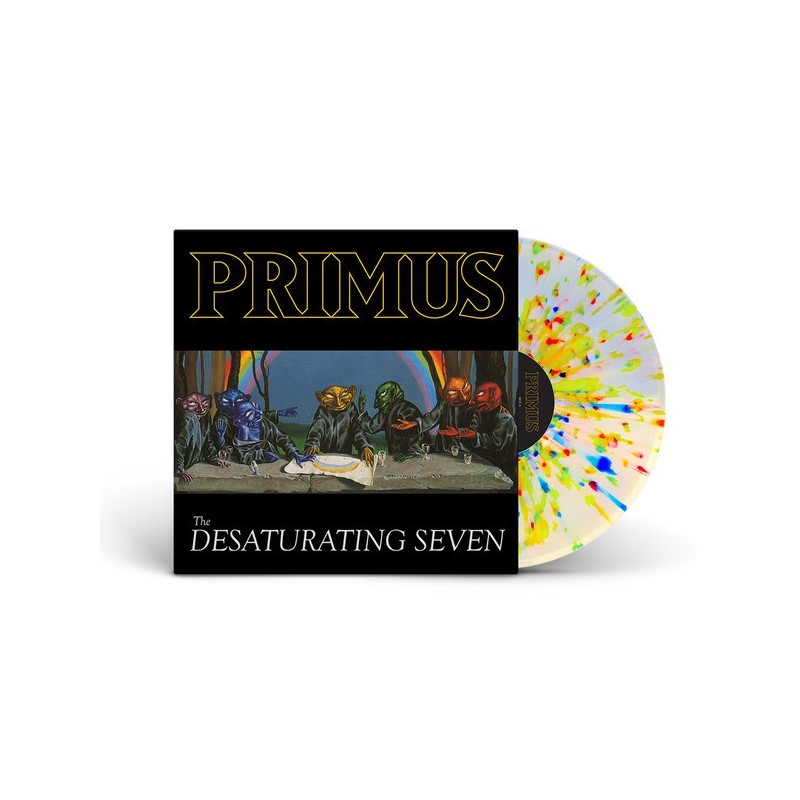 Primus ‎– The Desaturating Seven Lp Vinilo De Color Limitado Nuevo Álbum